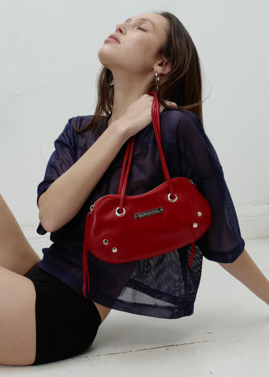 Java Micro Mini Bag // Wine