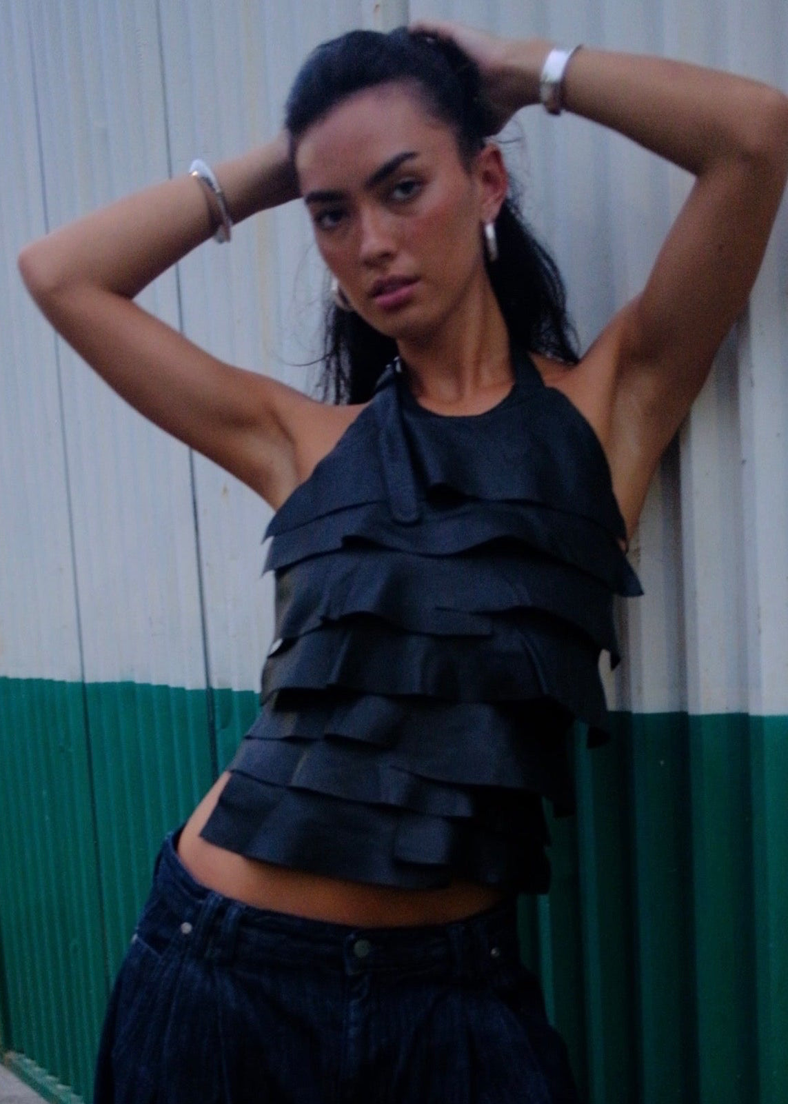 Kulit Halter Top // Night