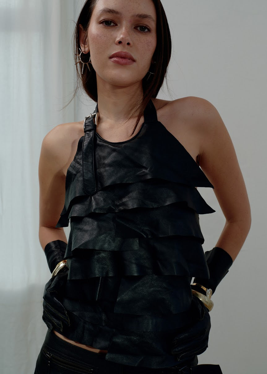 Kulit Halter Top // Night